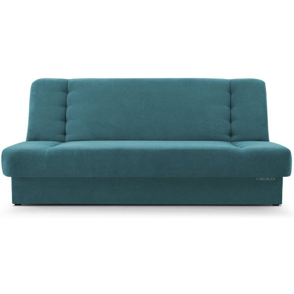 MOEBLO Schlafsofa Cyprus, Sofa Kippsofa Klappsofa Clic-Clack Couch für Wohnzimmer Federkern Sofagarnitur Polstersofa - 192x85x92 cm -, mit Bettkasten und Schlaf