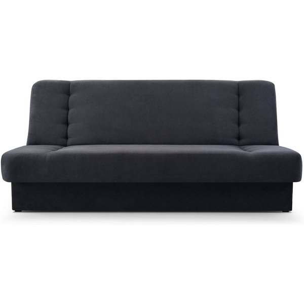 MOEBLO Schlafsofa Cyprus, Sofa Kippsofa Klappsofa Clic-Clack Couch für Wohnzimmer Federkern Sofagarnitur Polstersofa - 192x85x92 cm -, mit Bettkasten und Schlaf