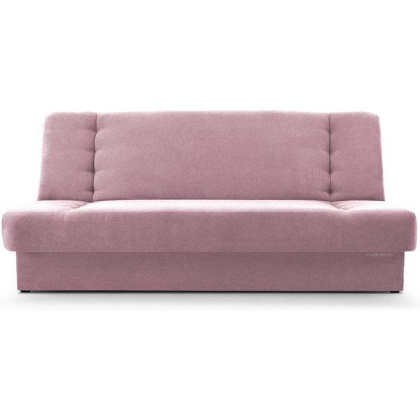 MOEBLO Schlafsofa Cyprus, Sofa Kippsofa Klappsofa Clic-Clack Couch für Wohnzimmer Federkern Sofagarnitur Polstersofa - 192x85x92 cm -, mit Bettkasten und Schlaf