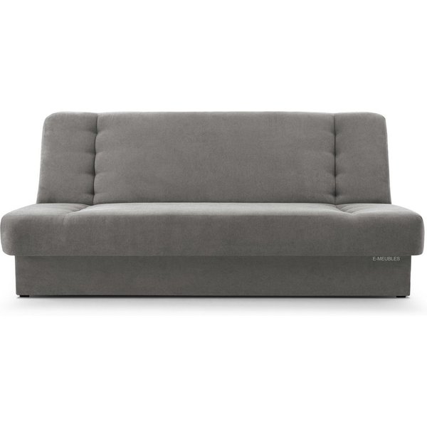 MOEBLO Schlafsofa Cyprus, Sofa Kippsofa Klappsofa Clic-Clack Couch für Wohnzimmer Federkern Sofagarnitur Polstersofa - 192x85x92 cm -, mit Bettkasten und Schlaf