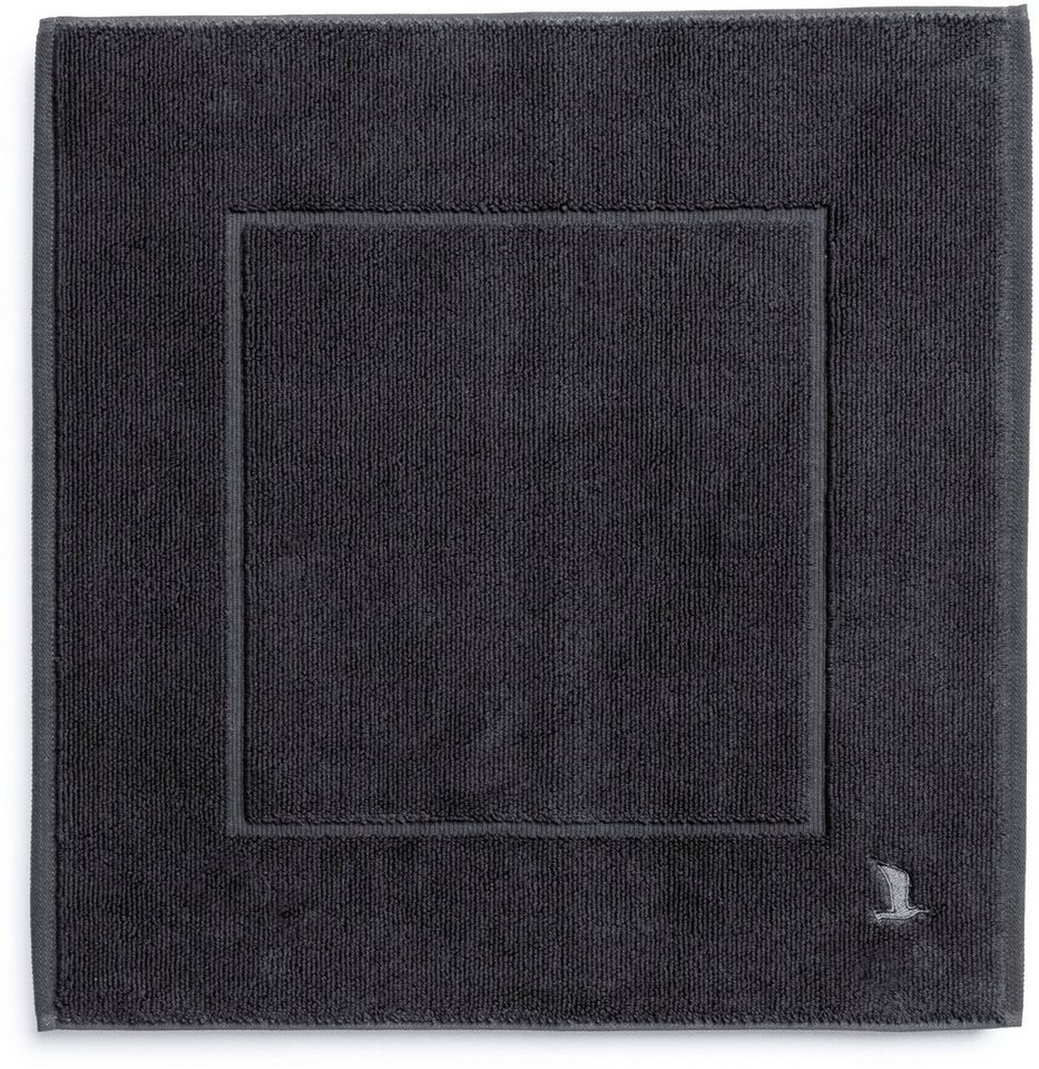 Möve Badematte Superwuschel, Höhe 8 mm, beidseitig nutzbar, fußbodenheizungsgeeignet, Baumwolle, quadratisch – Bild 2 von 5