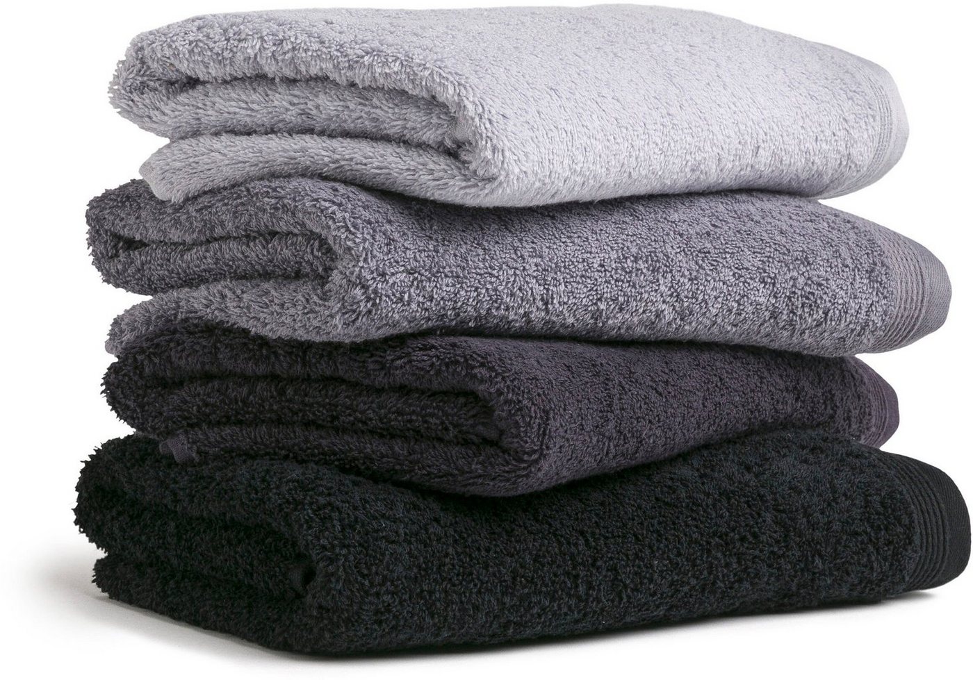 Möve Badetuch Superwuschel, Walkfrottee (1-St), Badetuch mit Bordüre, 100% Premium Cotton Baumwolle, einfarbig, weich – Bild 4 von 5