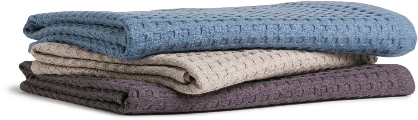 Möve Duschtuch Piquée, Waffelpiqué (1-St), im Waffelpiquée – Bild 4 von 5