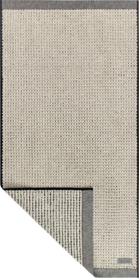 Möve Duschtücher Eden Piquee, Walkfrottier (1-St), mit Lederetikett – Bild 2 von 3