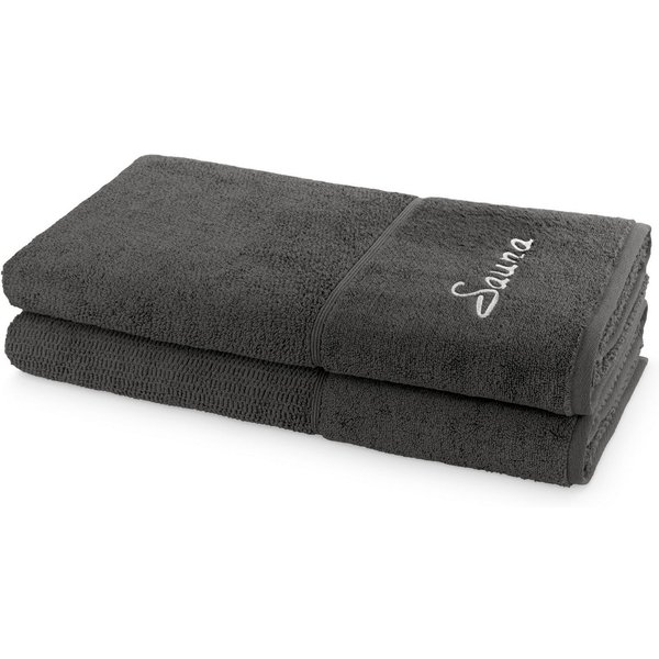 Möve for frottana Saunatuch, Walkfrottier (Set, 2-St)