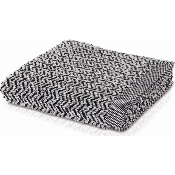 Möve Handtuch Brooklyn, Walkfrottier (1-St), mit Zick-Zack-Muster, Made in Germany