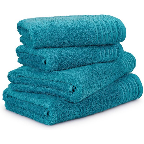 Möve Handtuch Set New Classic, Walkfrottier (4-St), 2x Hand- und 2x Duschtücher, 100% bester Baumwolle (480 g/m)