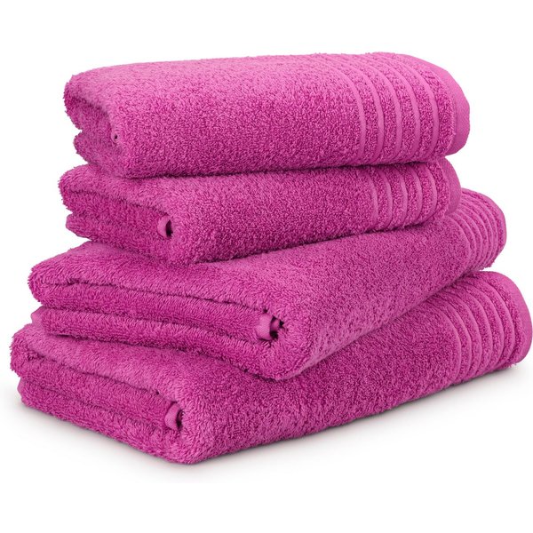 Möve Handtuch Set New Classic, Walkfrottier (4-St), 2x Hand- und 2x Duschtücher, 100% bester Baumwolle (480 g/m)