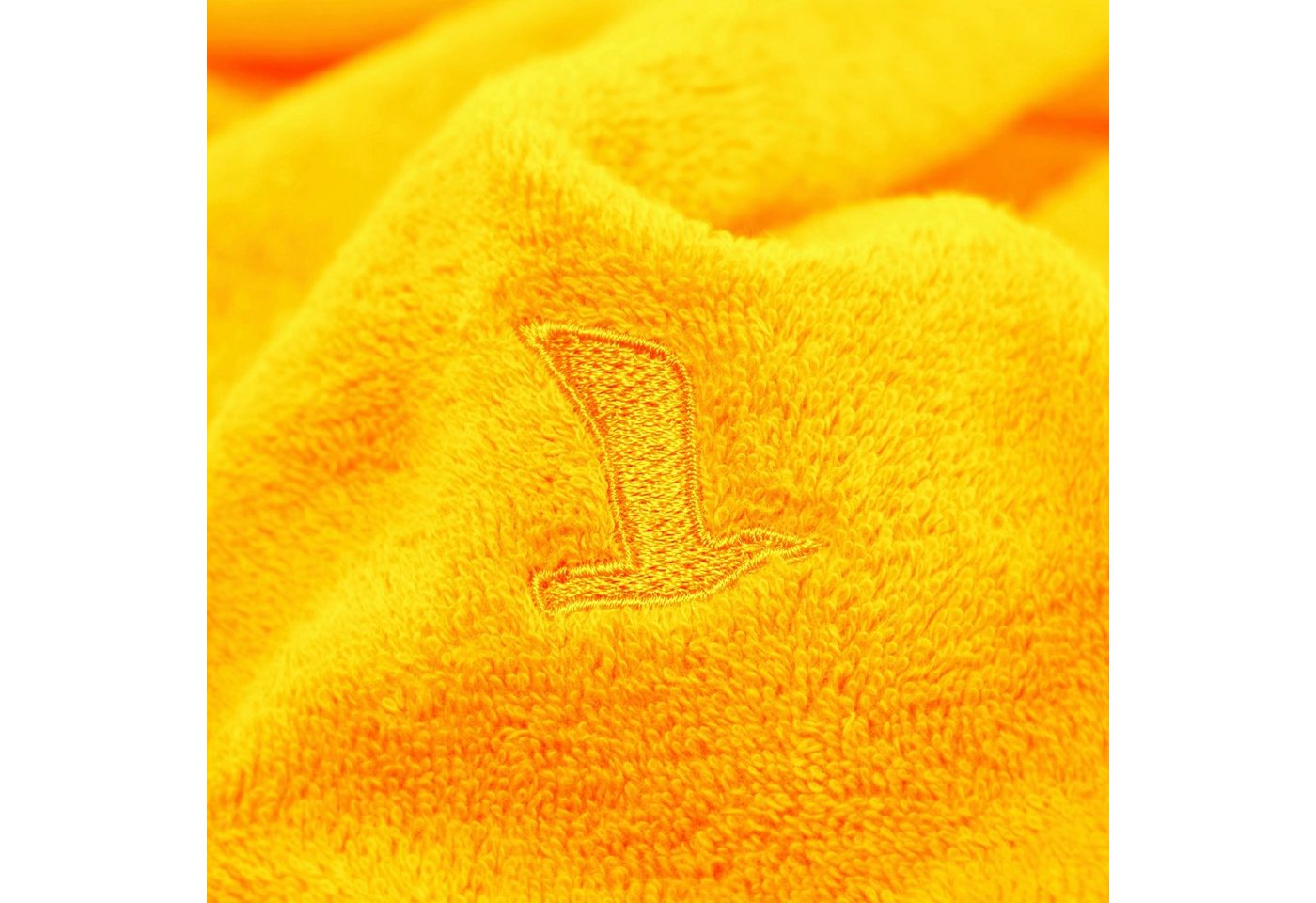 Möve Handtücher Superwuschel, Walkfrottee (1-St), Handtuch mit Bordüre, 100% Premium Cotton Baumwolle, einfarbig, weich – Bild 3 von 5