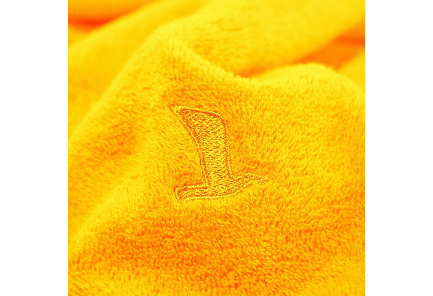 Möve Handtücher Superwuschel, Walkfrottee (1-St), Handtuch mit Bordüre, 100% Premium Cotton Baumwolle, einfarbig, weich – Bild 3 von 5