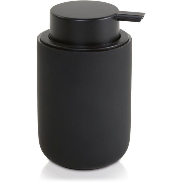 Möve Seifenspender Black Velvet, Keramik beschichtet, 190 ml