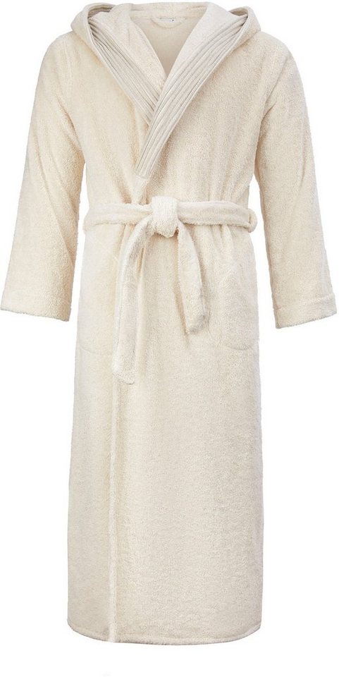 Möve Unisex-Bademantel Chenillebiesen, ideal für Sauna & Spa, Hotelbademantel, Morgenmantel, Langform, Walkfrottier – Bild 2 von 5