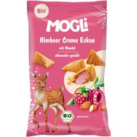 MOGLi Bio-Himbeercreme-Ecken mit Mandel, 30 g
