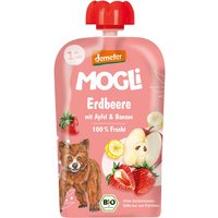 MOGLi Bio-Quetschie "Erdbeere", 100 g