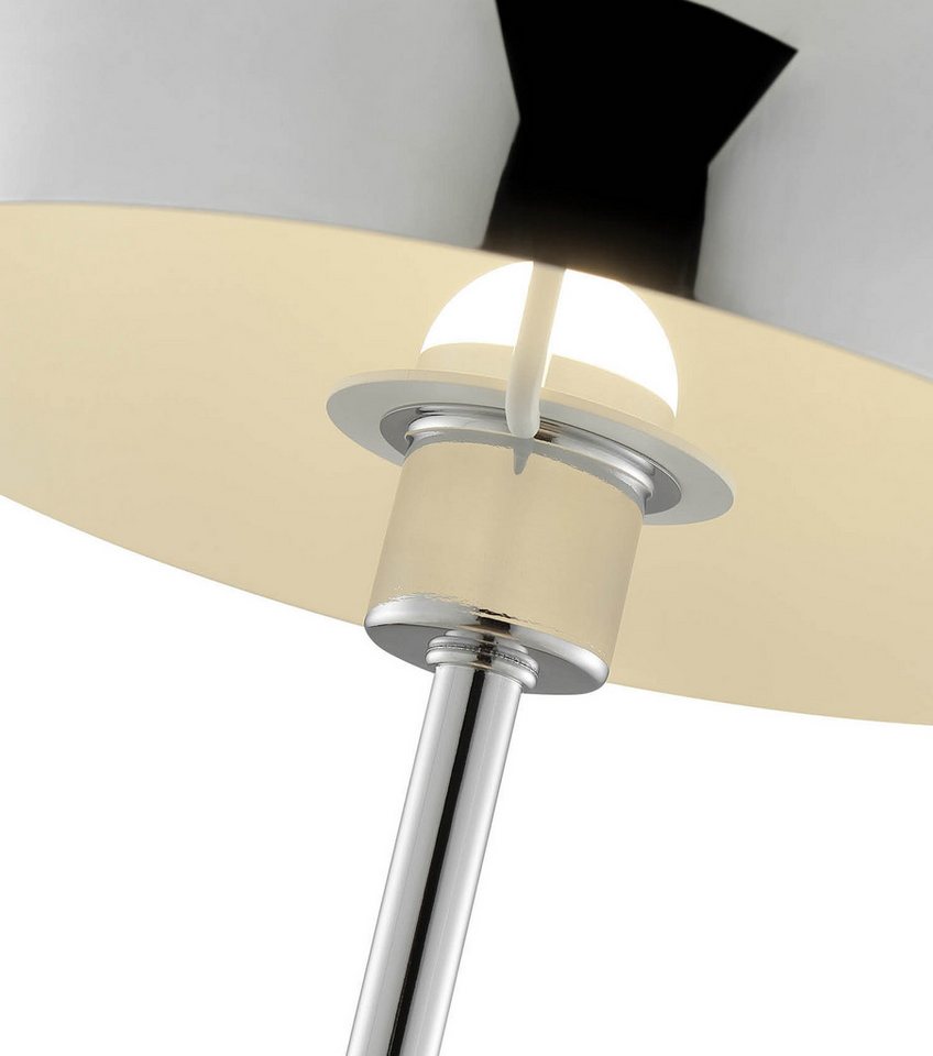 mokebo Tischleuchte Der Leuchtturm, Warmweiß, Tischlampe kabellos, aufladbar, dimmbare vintage LED-Lampe mit Akku – Bild 4 von 5