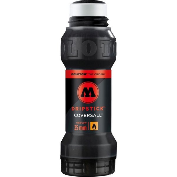 MOLOTOW Permanentmarker Dripstick Coversall 860 DS nachfüllbar 25mm signalschwarz