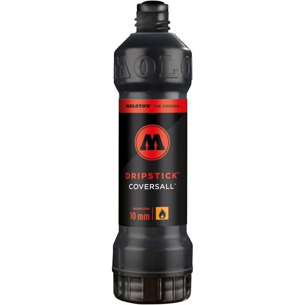 MOLOTOW Permanentmarker Dripstick Coversall 861 DS nachfüllbar 10mm signalschwarz