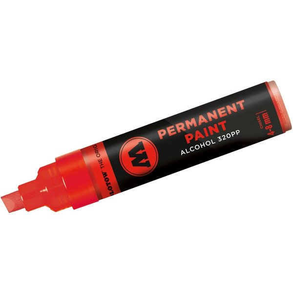 MOLOTOW Permanentmarker Marker 320PP nachfüllbar 4-8mm verkehrsrot