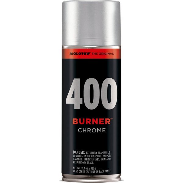 MOLOTOW Permanentmarker Spray BURNER 400ml chrom