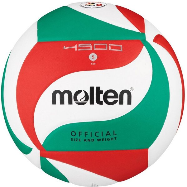 Molten Volleyball Volleyball V5M4500, Sehr gute Spieleigenschaften