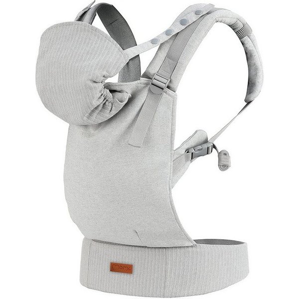 MoMi Babytrage Collet (Einzelprodukt), 2-in-1 Babytrage bis 15 kg mit verstellbarem Hüftgurt