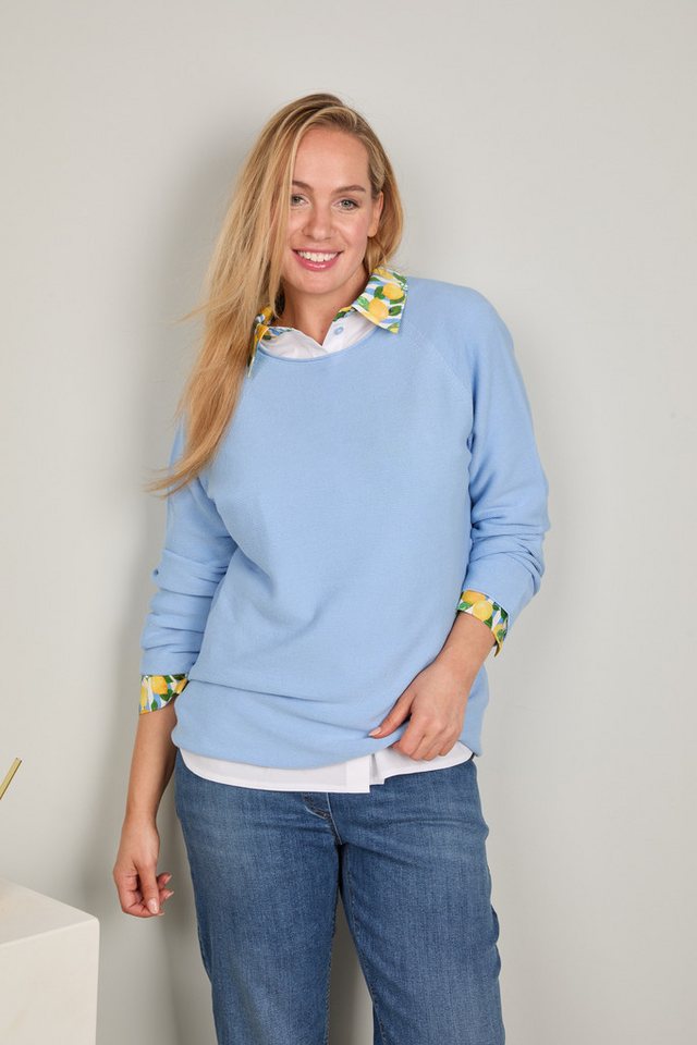Mona Lisa REDLINE Strickpullover Große Größen toller Baumwollpullover – Bild 5 von 5