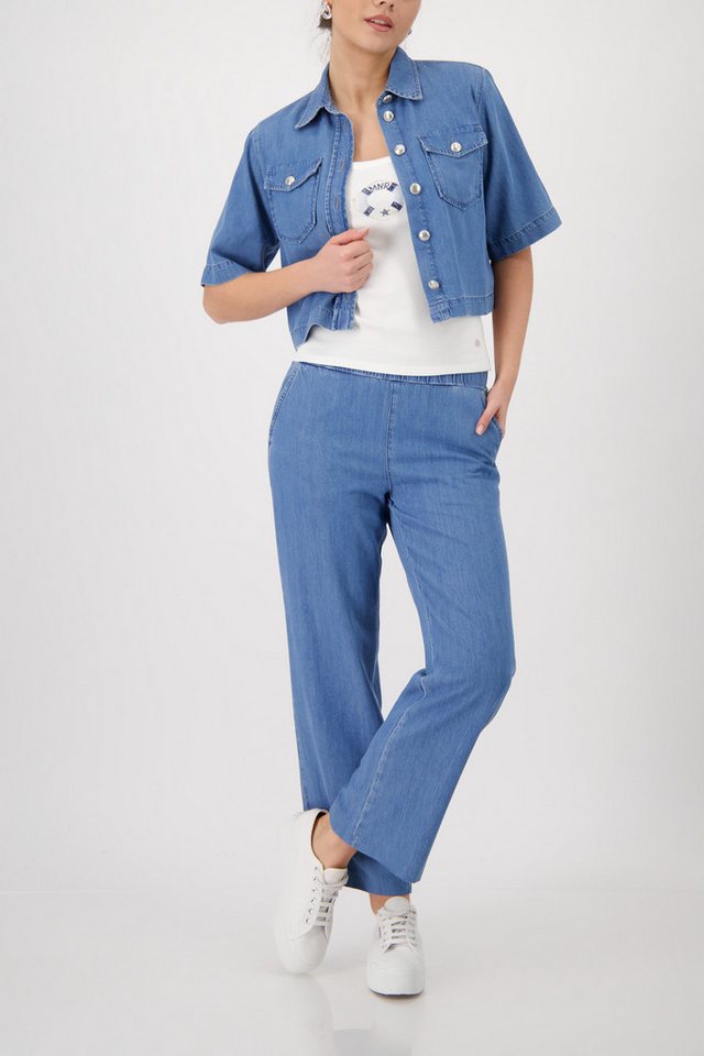 Monari Culotte Regular fit mit elastischem Bund – Bild 5 von 5