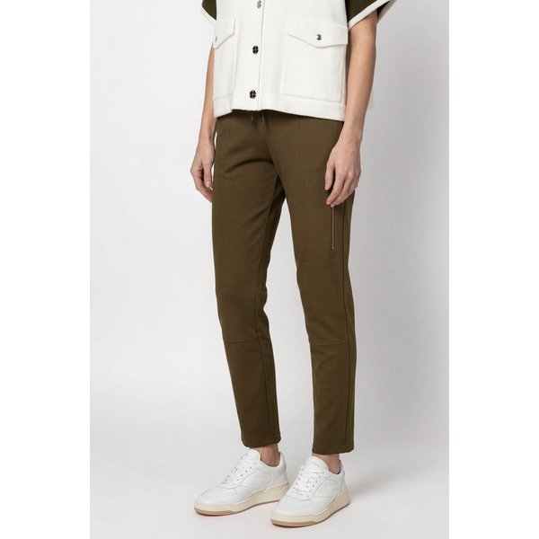 Monari Jogger Pants Hose Basic Rippe 72cm Regular fit mit Taschen