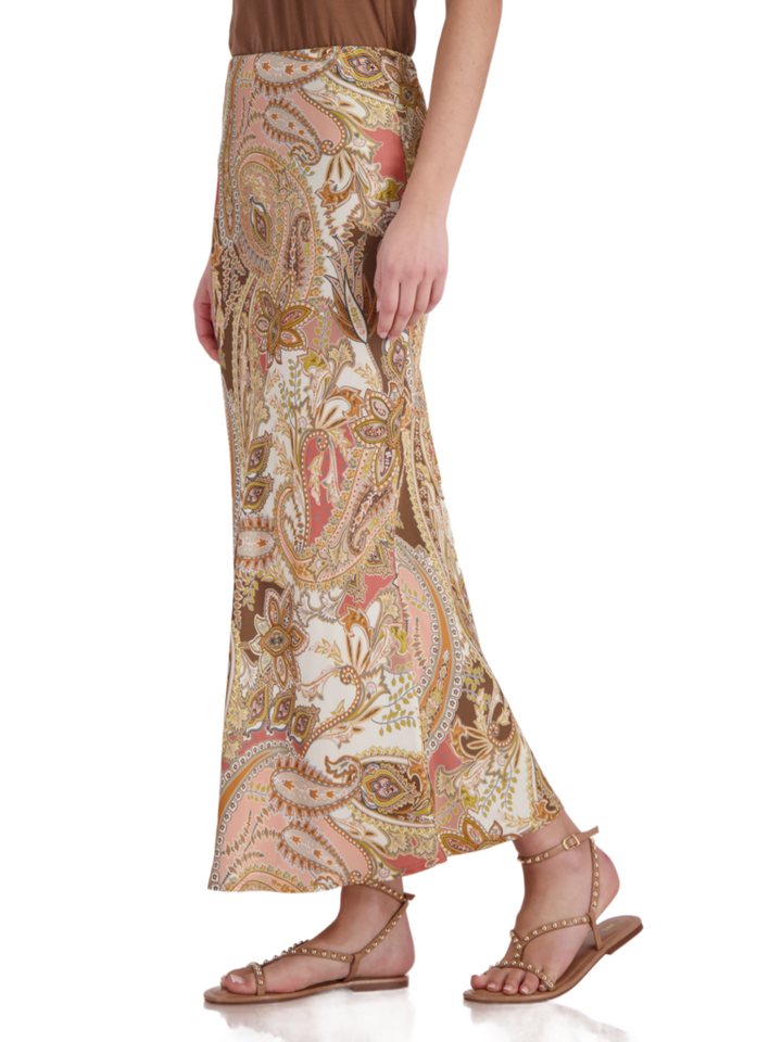 Monari Maxirock bunt,Casual,Viskose,Allover-Print,Casual Fit – Bild 3 von 5