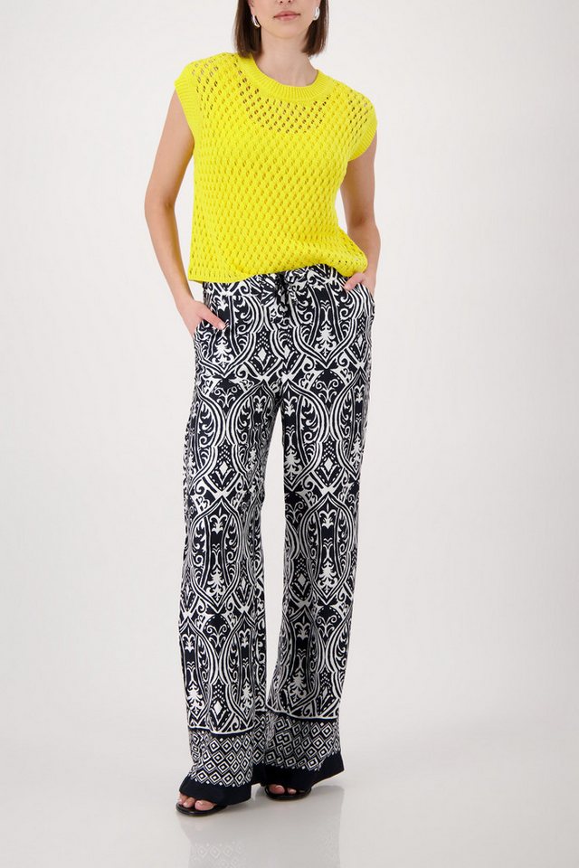 Monari Palazzohose Regular fit mit Muster – Bild 5 von 5