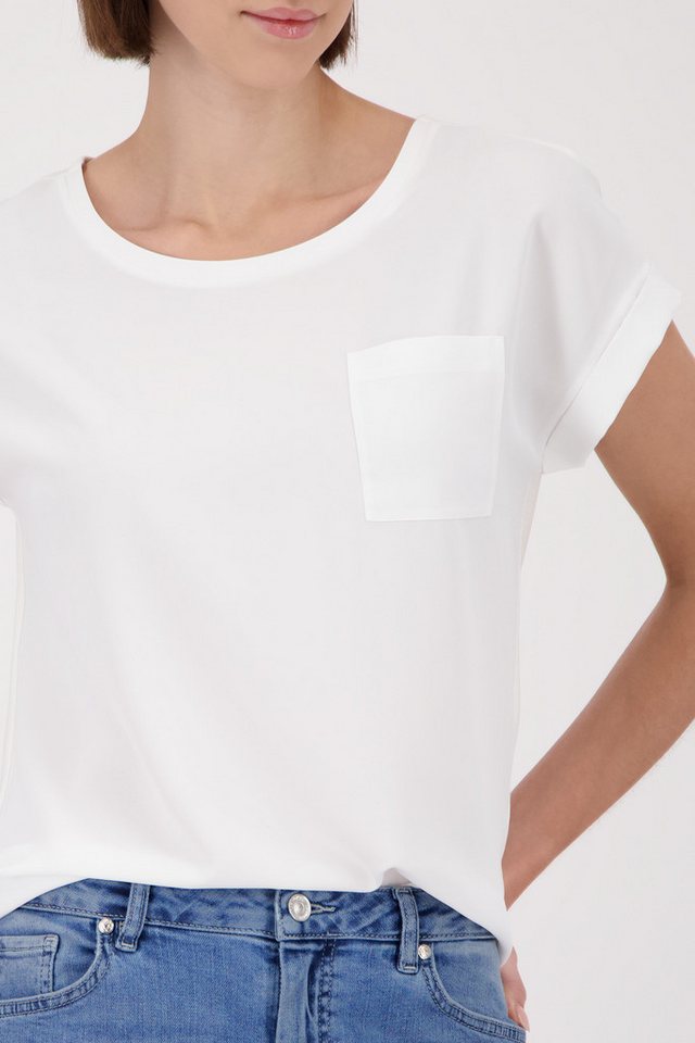 Monari Schlupfbluse mit Brusttasche – Bild 2 von 5