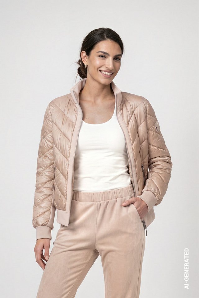 Monari Steppjacke Neoprenjacke mit gestepptem Design – Bild 2 von 5