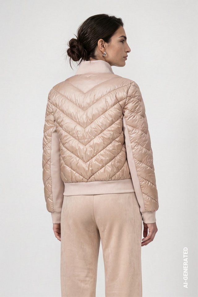 Monari Steppjacke Neoprenjacke mit gestepptem Design – Bild 3 von 5