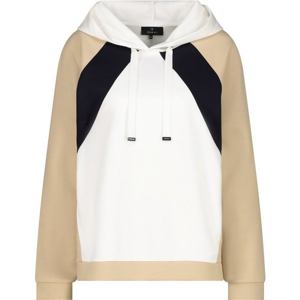 Monari Sweatshirt Colorblock-Look Weich, elastisch & pflegeleicht