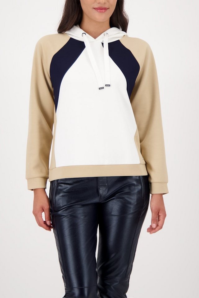 Monari Sweatshirt Colorblock-Look Weich, elastisch & pflegeleicht – Bild 2 von 5