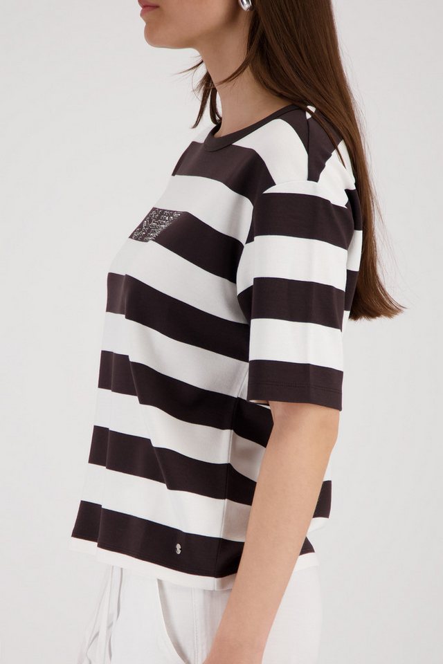 Monari Sweatshirt mit Blockstreifen – Bild 2 von 5