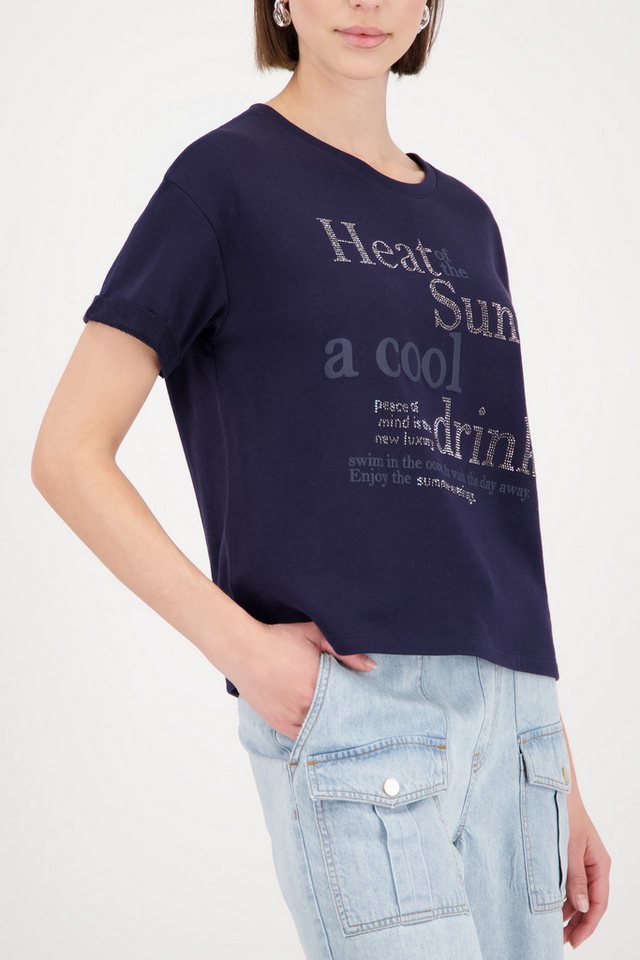 Monari Sweatshirt mit Glitzernieten – Bild 2 von 5