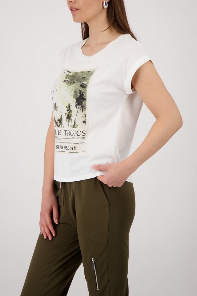 Monari T-Shirt Shirt Tropics Regular fit mit Print – Bild 2 von 5