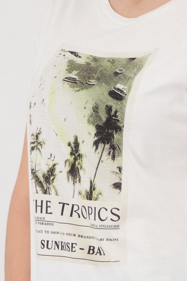 Monari T-Shirt Shirt Tropics Regular fit mit Print – Bild 4 von 5
