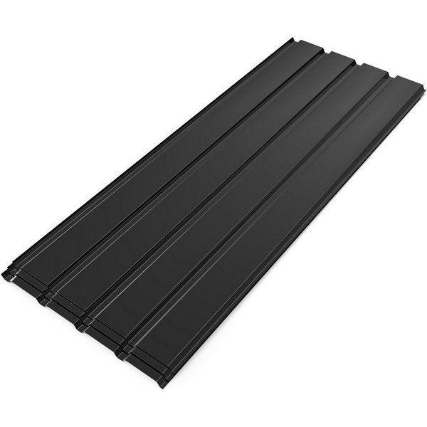 Mondeer Gartenhaus Wellplatten (12-tlg), BxT: 45.00x115.00 cm, Dachplatten Trapezblech verzinkt Profilblech