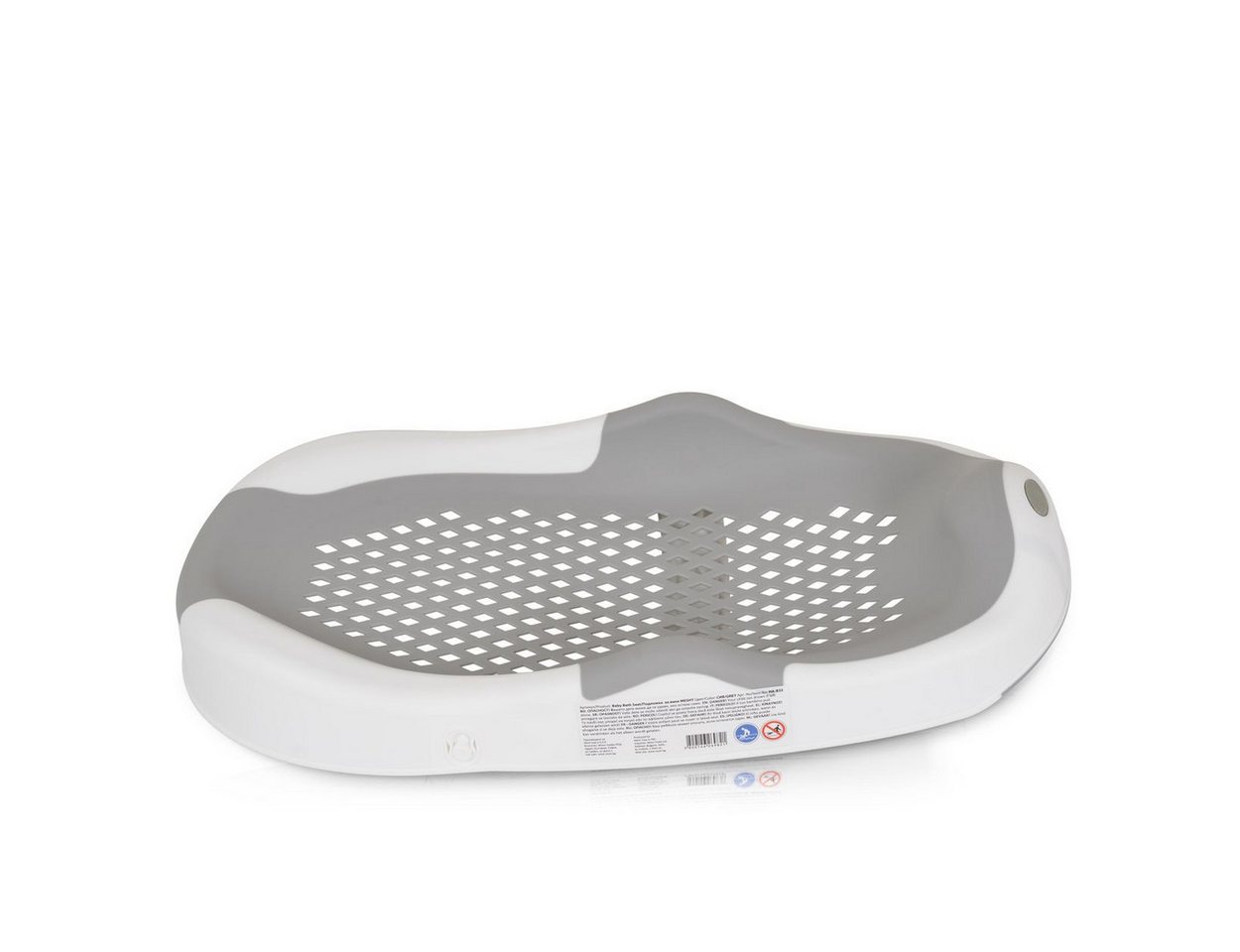 Moni Babybadewanne Meshy, (1-tlg), faltbarer Stützfuß, rutschfest, Wanneneinlage, Wasserablauflöcher – Bild 5 von 5