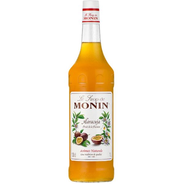 MONIN Getränke-Sirup, Monin Maracuja Sirup intensiever und saurer Geschmack 1000ml
