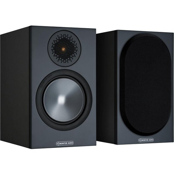 MONITOR AUDIO Monitor Audio Bronze 50 Kompaktlautsprecher 6G verschiedene Farben Regal-Lautsprecher (nicht zutreffend, 80 W, Kompaktlautsprecher, inklusive Laut