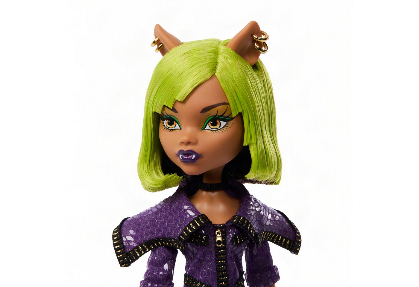 MonsterHigh™ Anziehpuppe Mitternachtsparty, Clawdeen Wolf – Bild 4 von 5