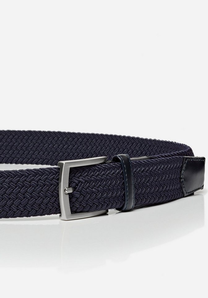 MONTI Flechtgürtel HAMBURG 3,5 cm breit, Elastischer Flechtgürtel, Casual-Business-Sportiv – Bild 4 von 5