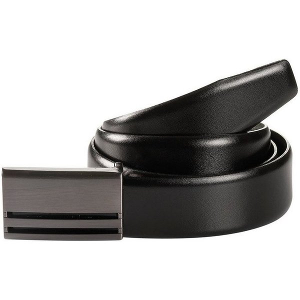 MONTI Koppelgürtel BERLIN 3,5 cm breit, Klassisch-Business, Koppelschließe