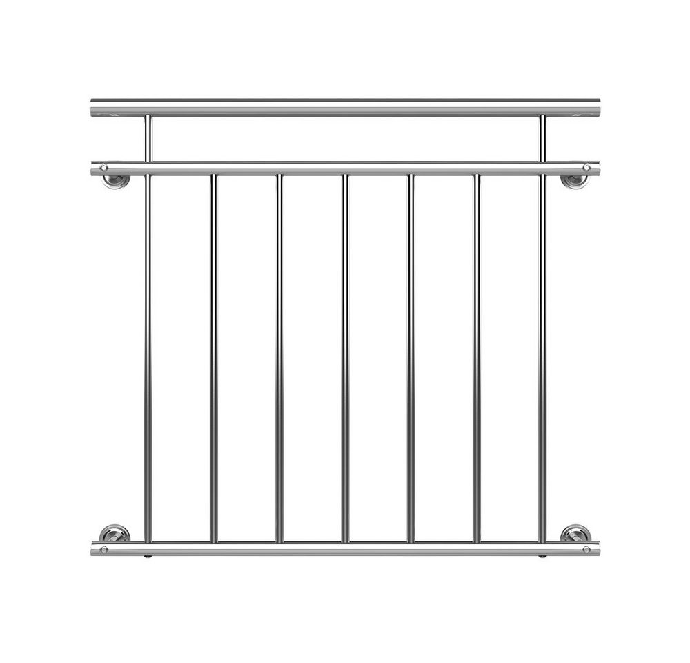 monzana Brüstungsgeländer, 100 cm Länge, 90 cm Höhe – Bild 3 von 5