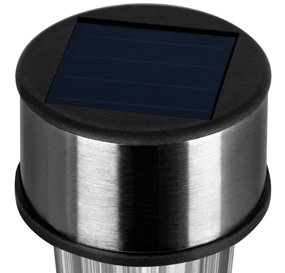monzana LED Solarleuchte, Solarlampe, 8er Set Solarlampen für Draußen mit Erdspiess Wetterfest Balkon Außen – Bild 5 von 5