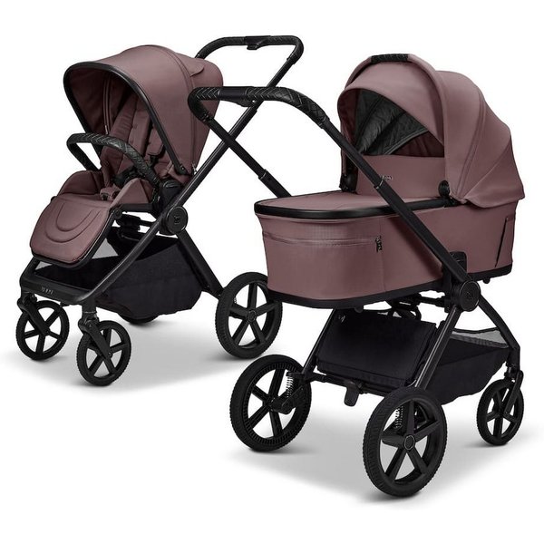 Moon Kombi-Kinderwagen Gio Fold Kombikinderwagen, Gestell und Babywanne mit einem Handgriff zusammenfaltbar