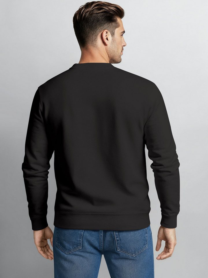 MoonWorks Sweatshirt Sweatshirt Herren Weihnachtspullover Lustig Rentier war ausverkauft – Bild 3 von 5